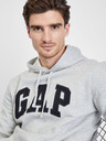 GAP Суитшърт с качулка с лого GAP