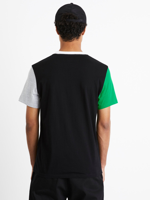 Celio Черна мъжка тениска Celio Hunter & Hunter