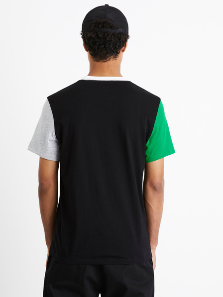 Celio Черна мъжка тениска Celio Hunter & Hunter