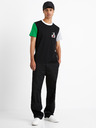 Celio Черна мъжка тениска Celio Hunter & Hunter