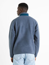 Celio Синя мъжка поларена блуза Celio Цепеш