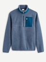 Celio Синя мъжка поларена блуза Celio Цепеш
