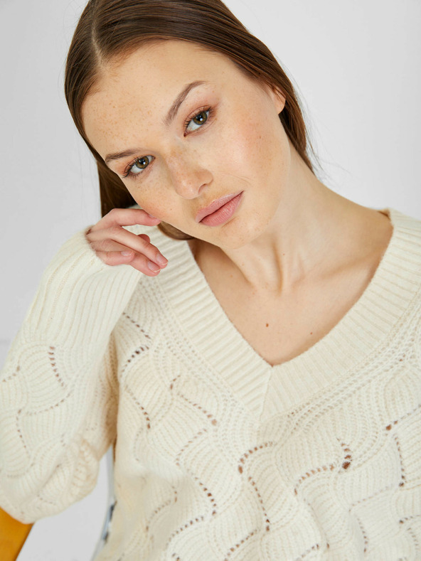 GAP Плетен пуловер с десен GAP