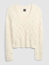 GAP Плетен пуловер с десен GAP