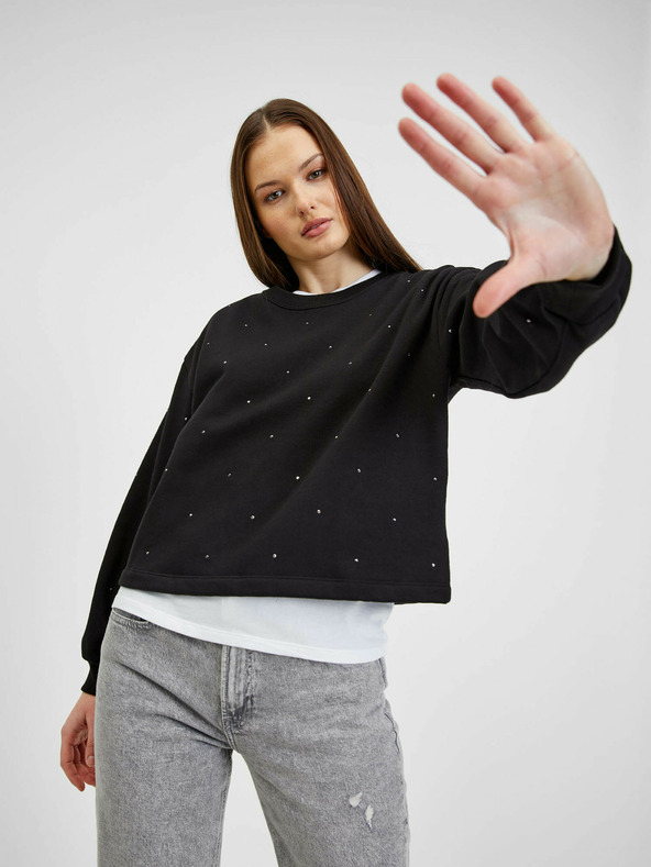 GAP Винтидж меък кроп суитшърт GAP
