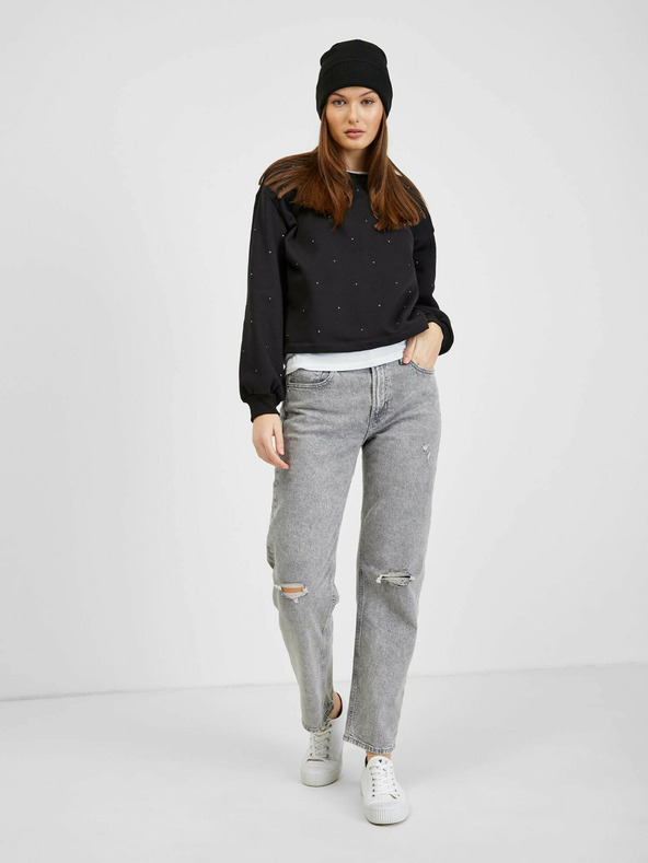 GAP Винтидж меък кроп суитшърт GAP