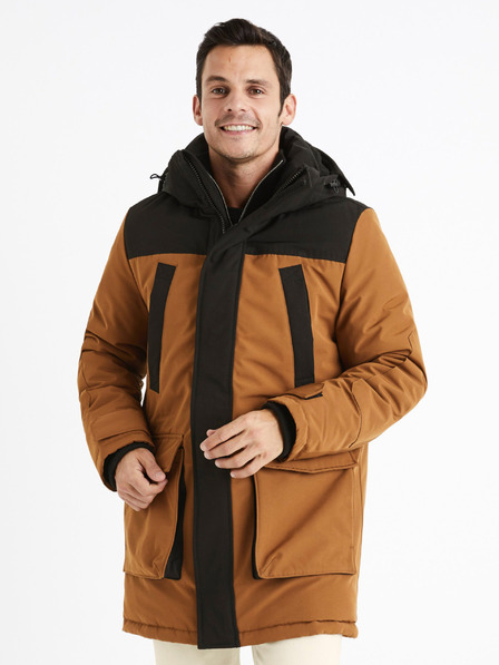 Celio Кафяво яке Celio Cubicol