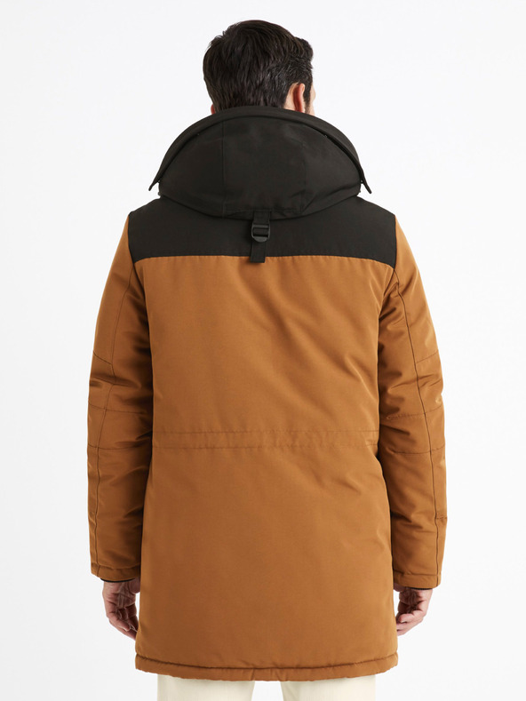 Celio Кафяво яке Celio Cubicol