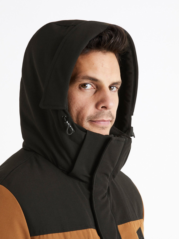 Celio Кафяво яке Celio Cubicol