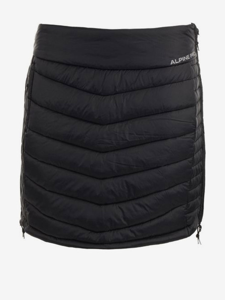 ALPINE PRO Черна дамска ватирана зимна пола ALPINE PRO OZARA