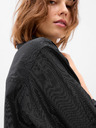 GAP Oversize риза с металически нишки GAP