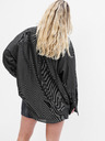 GAP Oversize риза с металически нишки GAP