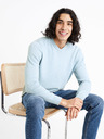 Celio Светлосин мъжки пуловер Celio Decotonv