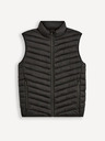 Celio Черна мъжка ватирана жилетка Celio Dulock