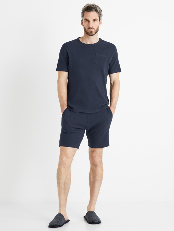 Celio Тъмносиня мъжка пижама Celio Digaufre