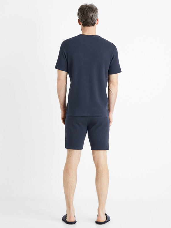 Celio Тъмносиня мъжка пижама Celio Digaufre