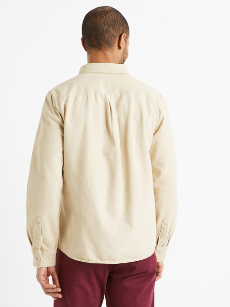 Celio Кремава мъжка дънкова риза Celio Daindie