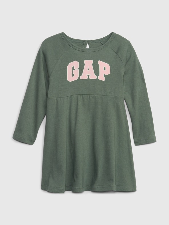 GAP Бебешка рокля с логото на GAP