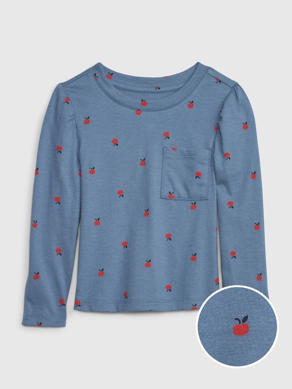 GAP Бебешка тениска Mix & Match с джобче GAP