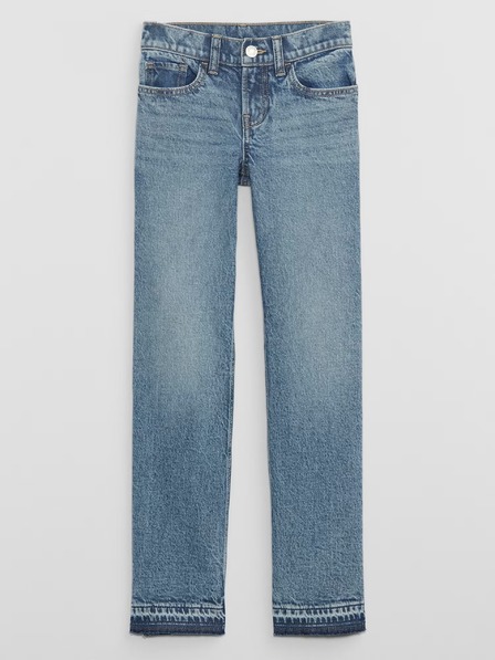 GAP Детски дънки straight mid rise GAP