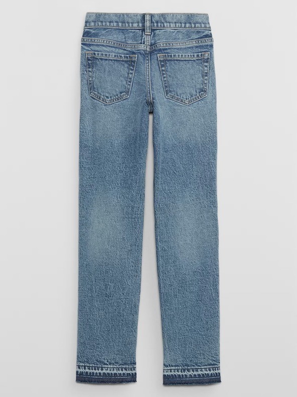 GAP Детски дънки straight mid rise GAP