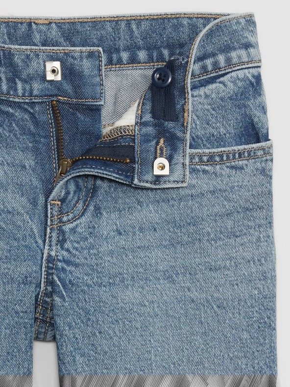 GAP Детски дънки straight mid rise GAP