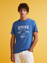 Celio Синя мъжка тениска Celio Feklyn