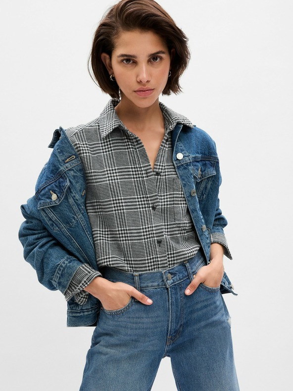 GAP Фланелена риза oversize GAP