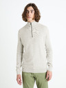 Celio Светлосив мъжки основен пуловер Celio Celim