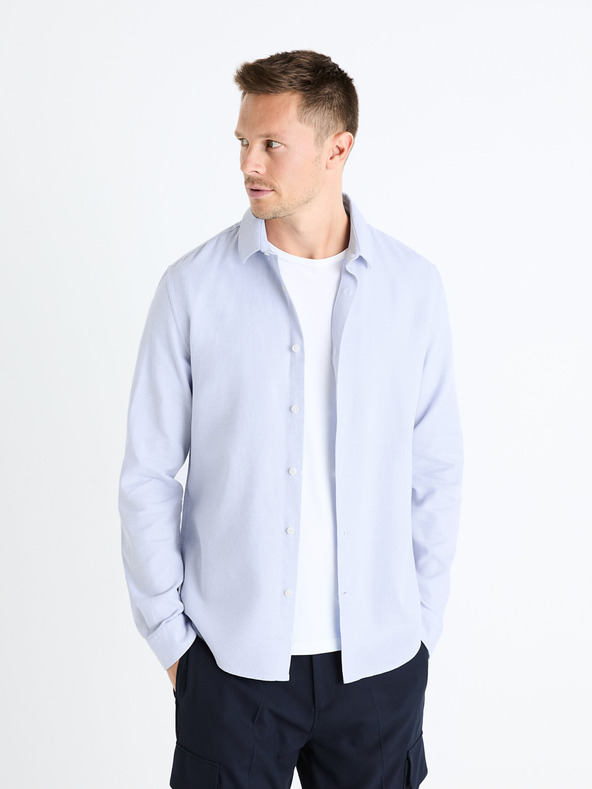 Celio Светлосиня мъжка риза Celio Fabeille2