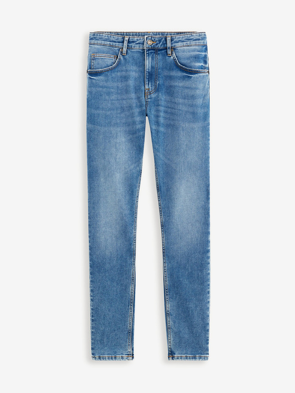 Celio Светлосини мъжки дънки с къса кройка Celio Foactive
