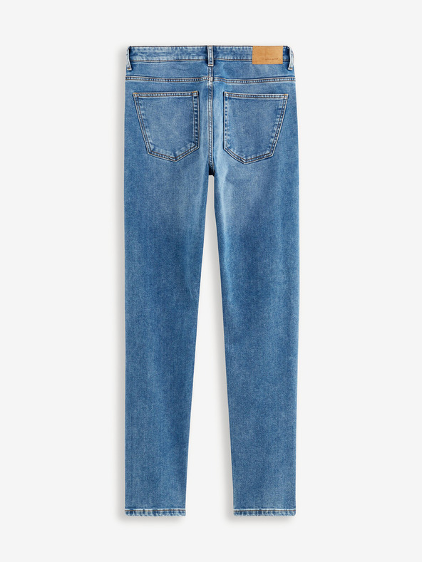 Celio Светлосини мъжки дънки с къса кройка Celio Foactive