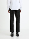 Celio Черен мъжки кариран скъсен панталон Celio Fonoel