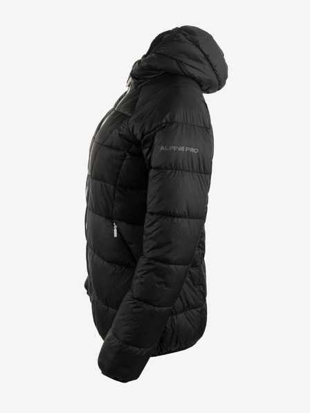 ALPINE PRO Черно дамско ватирано зимно яке ALPINE PRO LIOMA