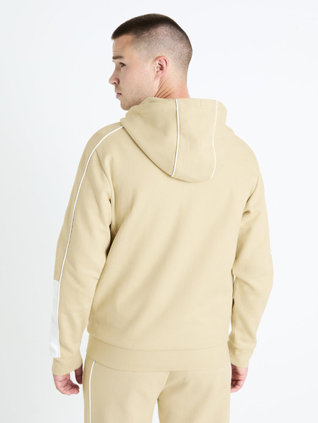 Celio Бежова мъжка блуза с качулка Celio Fefada