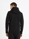 Celio Черно мъжко яке с качулка Celio Fenewyoke