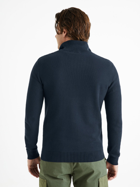 Celio Тъмносин мъжки пуловер Celio Celim