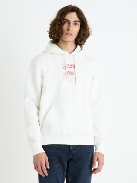 Celio Кремав мъжки суитшърт с качулка Celio Fejabowl