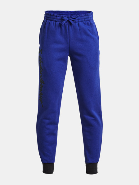 Under Armour Момчешки спортни панталони Under Armour UA Rival Fleece Script Jgrs