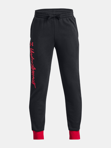 Under Armour Момчешки спортни панталони Under Armour UA Rival Fleece Script Jgrs