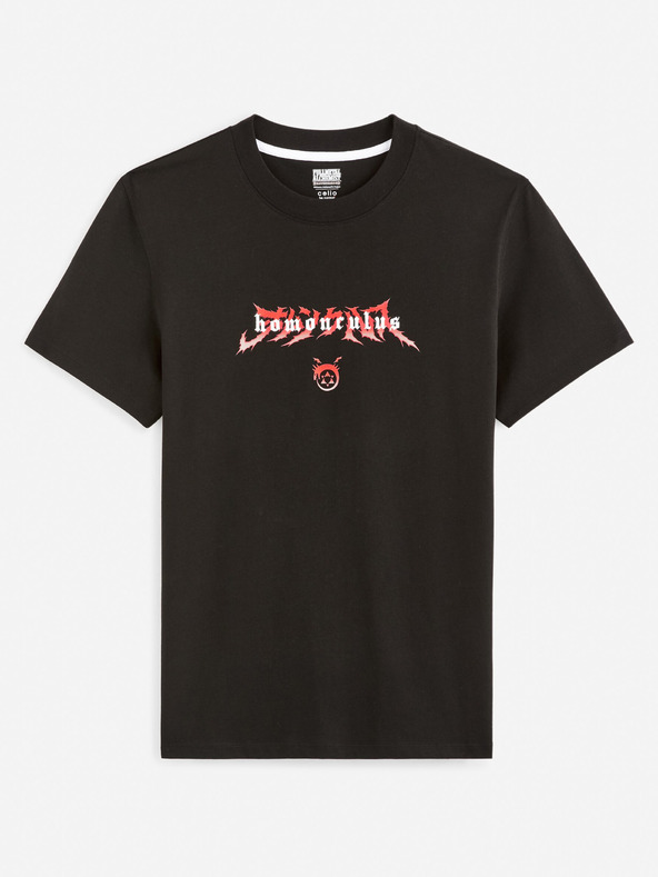 Celio Черна мъжка тениска Celio Fullmetal Alchemist