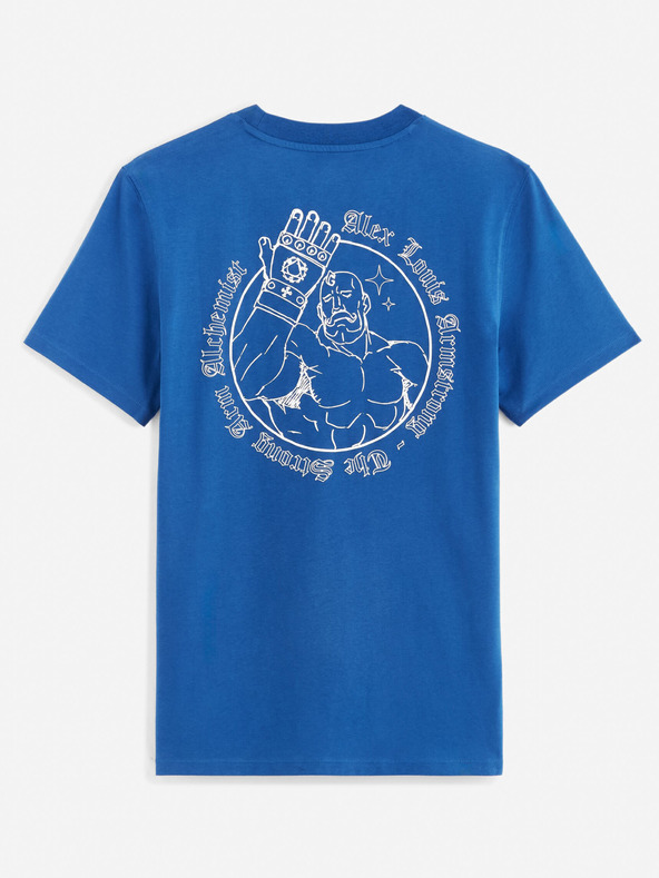 Celio Синя мъжка тениска Celio Fullmetal Alchemist