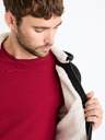 Celio Черна мъжки суитшърт с  качулка и цип Celio Fesherpax