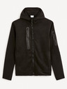 Celio Черен мъжки суитчър с качулка и цип Celio Fecoldyoke