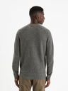 Celio Сив мъжки основен пуловер Celio Felinode