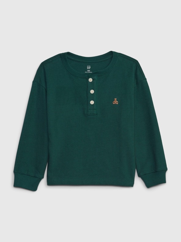 GAP Бебешка тениска Бранан Мечка GAP