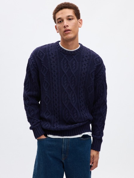 GAP Плетен пуловер с вълнена смес GAP
