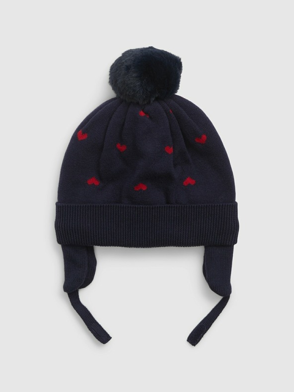 GAP Baby hat with pompom GAP