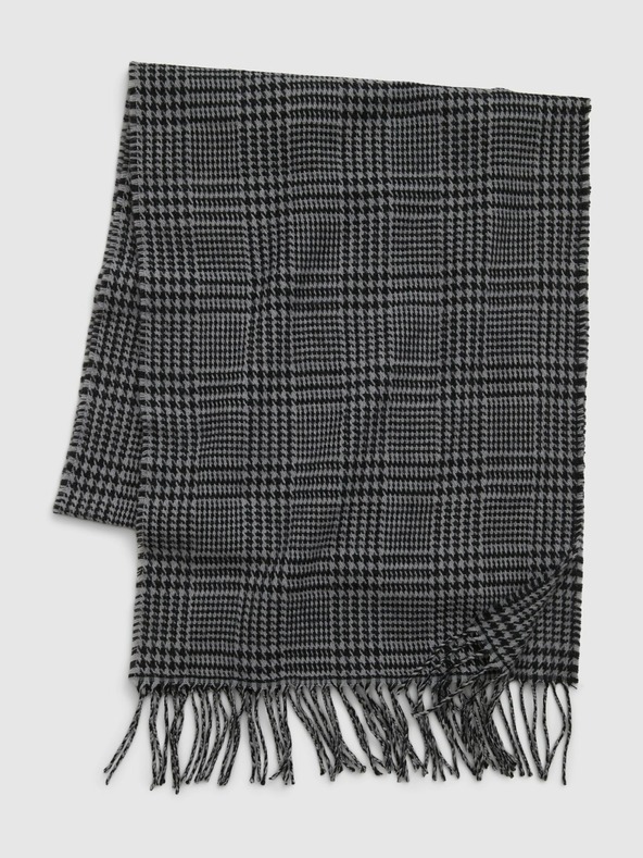 GAP Карирана шал с ресни GAP