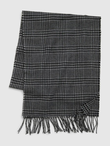 GAP Карирана шал с ресни GAP